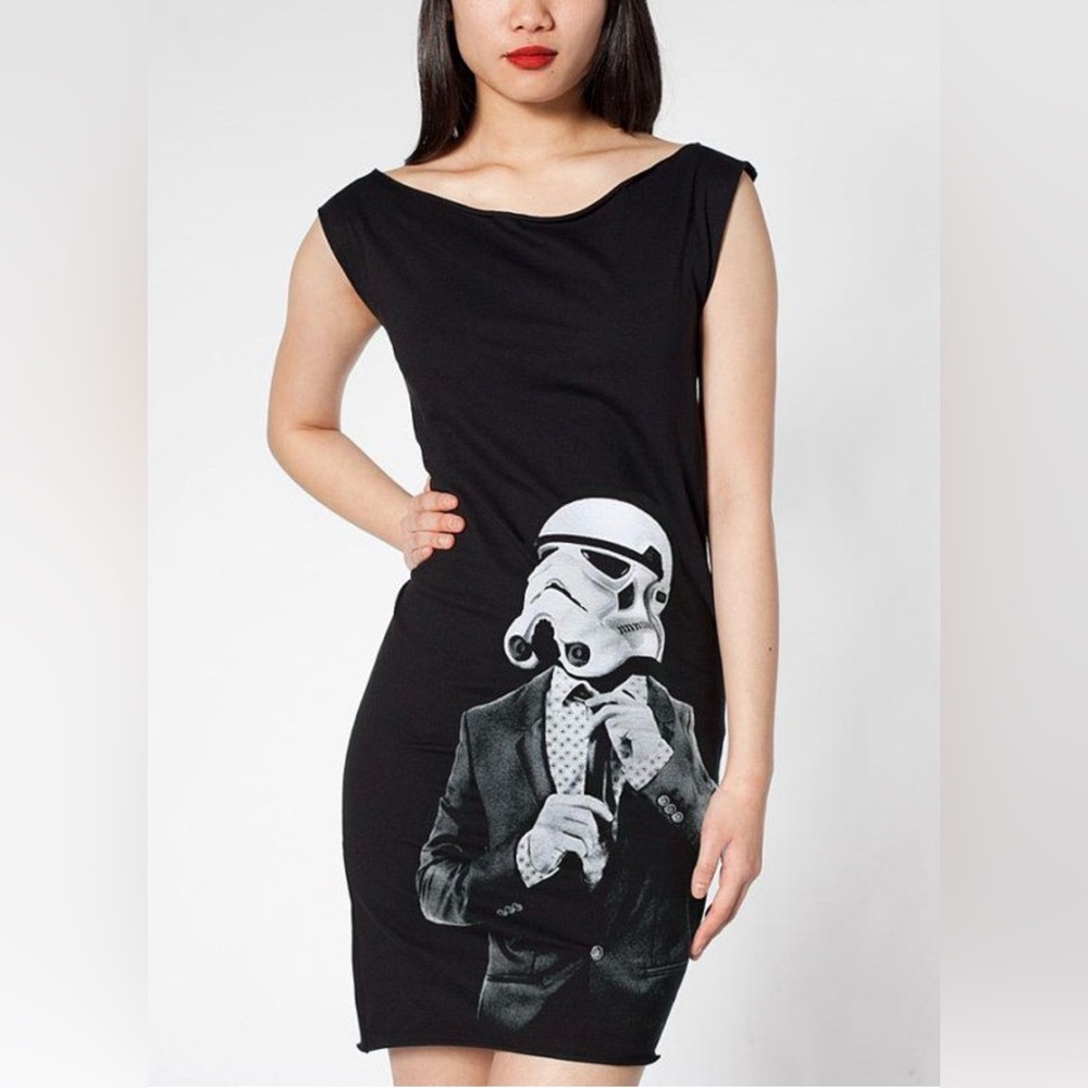 Corporate stormtrooper American apparel dress sz m vintage y2k